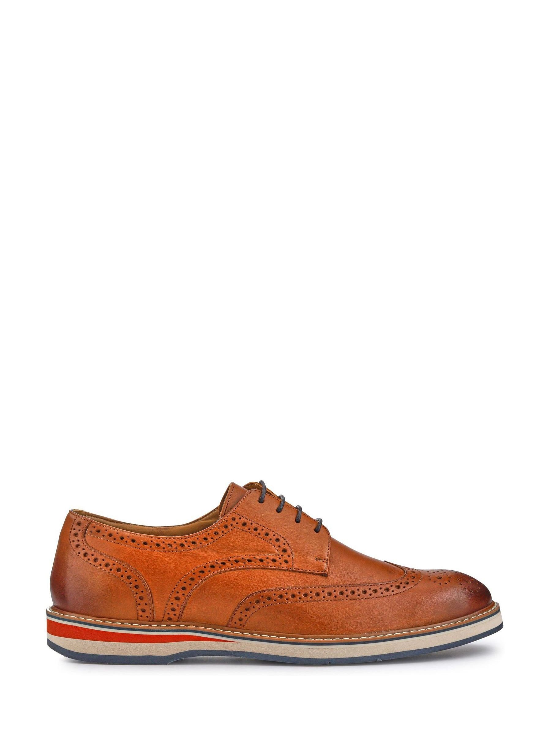 VET372 tan Gents Lace Smart Shoes
