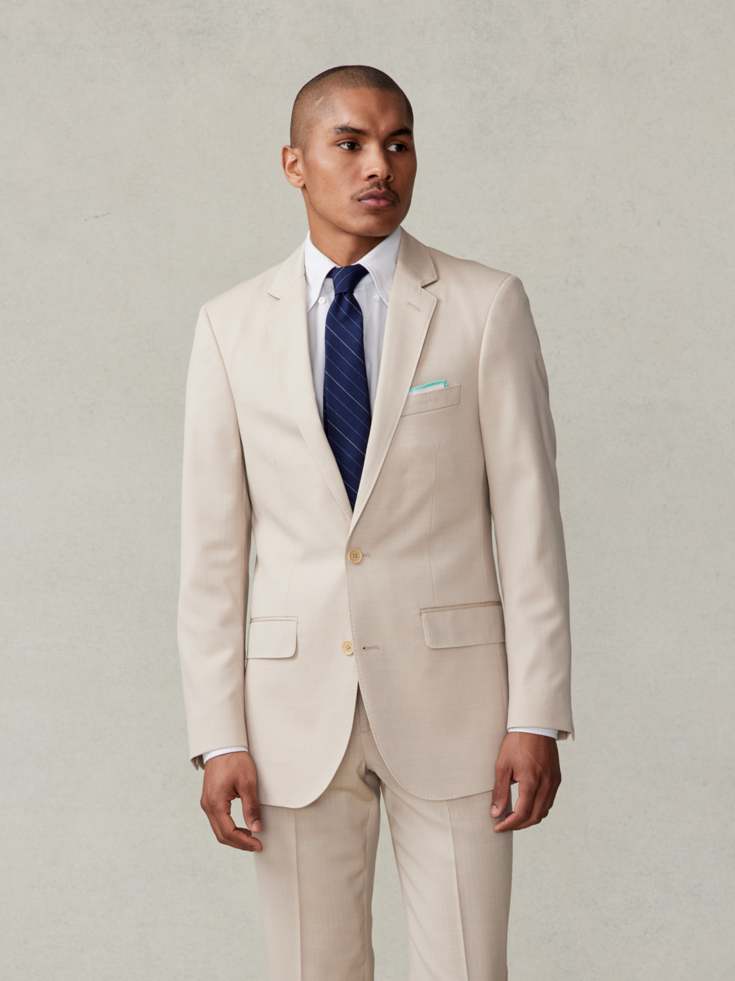 VET414 Tan Suit