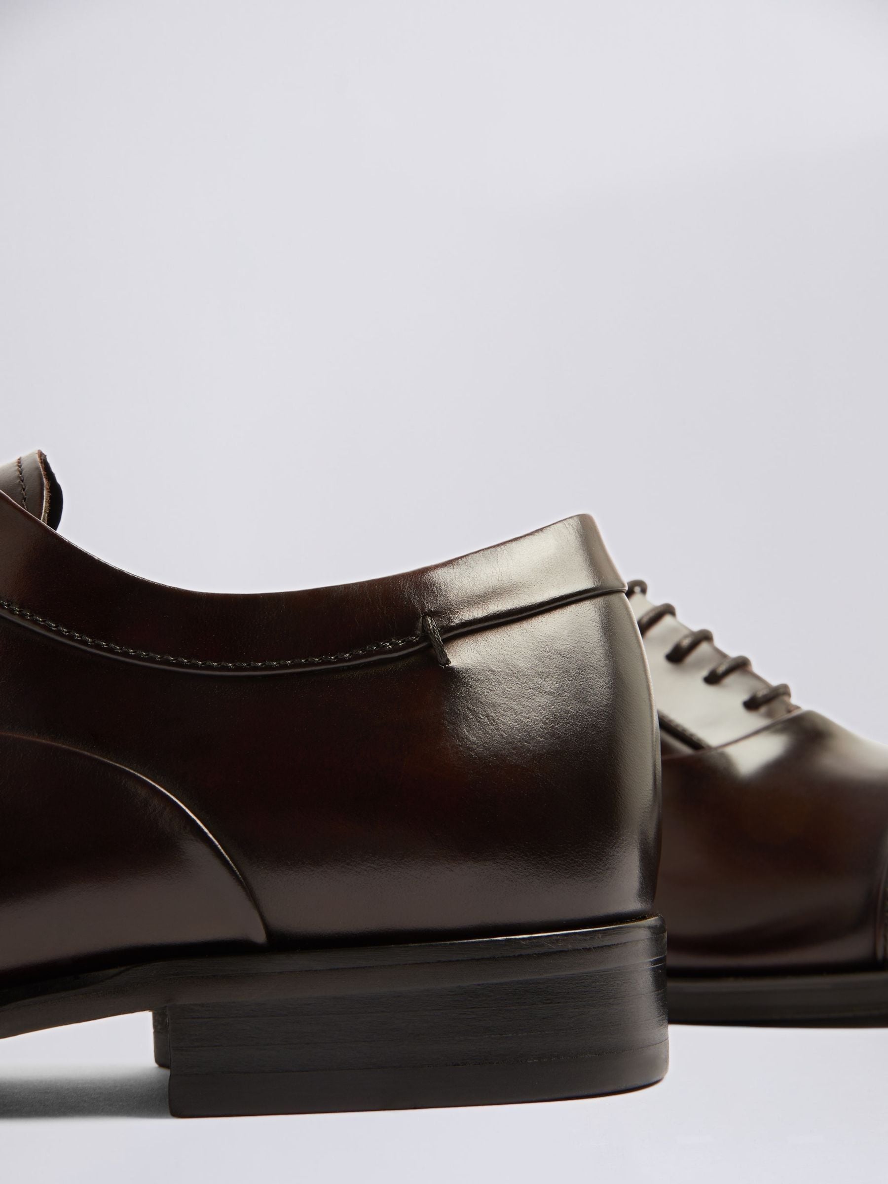 VET376 Brown Oxford Shoes - Image 2
