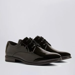 VET378 Black Mayfair Patent Dress Shoes