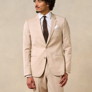 VET405 Essential Beige Suit 5 Piece Outfit