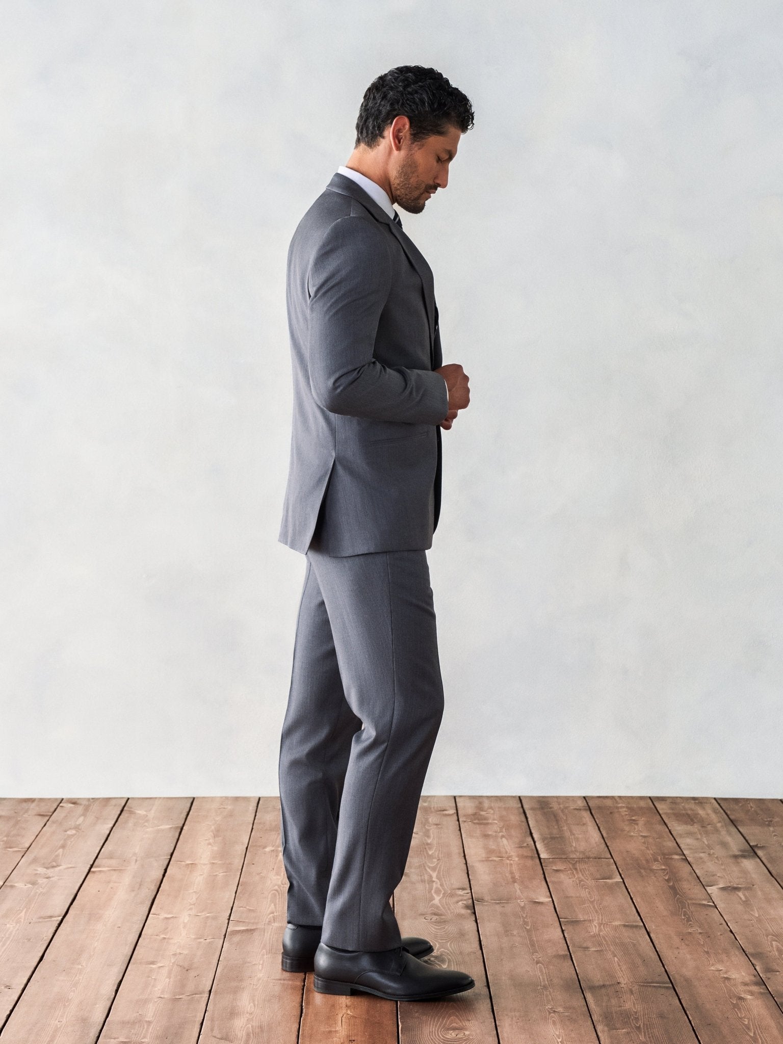 VET412 Grey Suit 5 Piece Outfit - Image 5