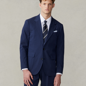 VET410 Navy Seersucker Suit